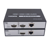 HDMI over Ethernet Extender Over CAT5e/CAT6 A set, Full HD 1080P  - Up to 492 Ft - Low Latency